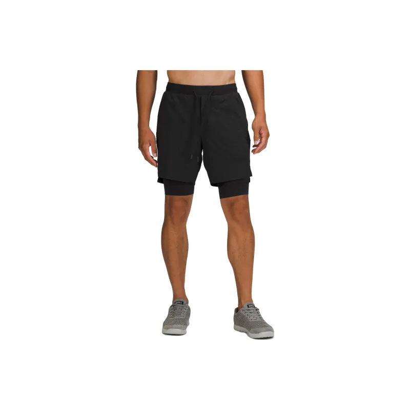Lululemon License To Train Collection Sports Shorts Men-2