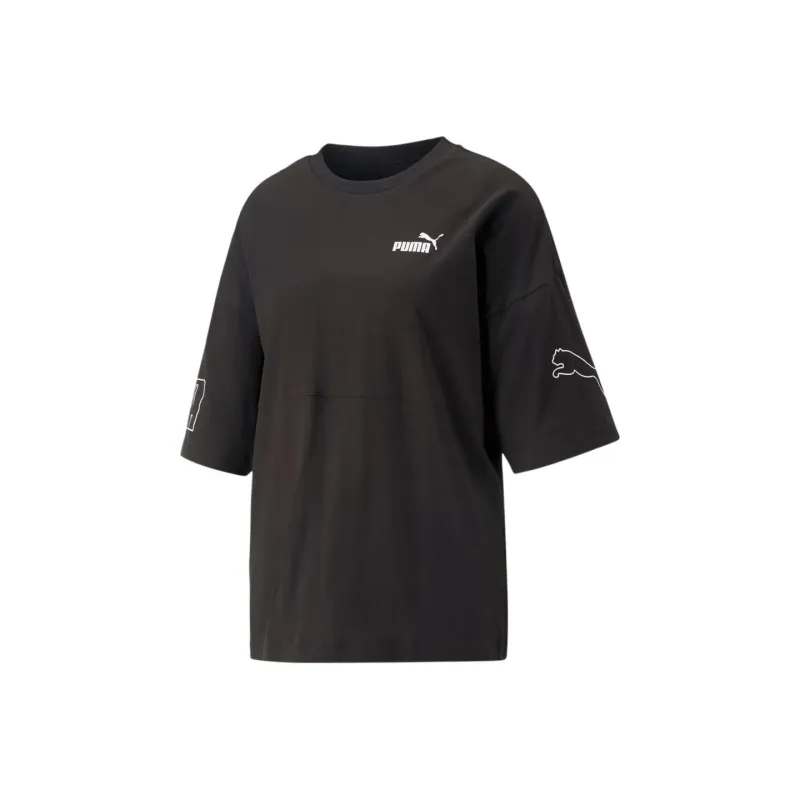 PUMA T Shirts Women's Black-0