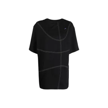 ADER ERROR Stitch-detail Cotton T-shirt