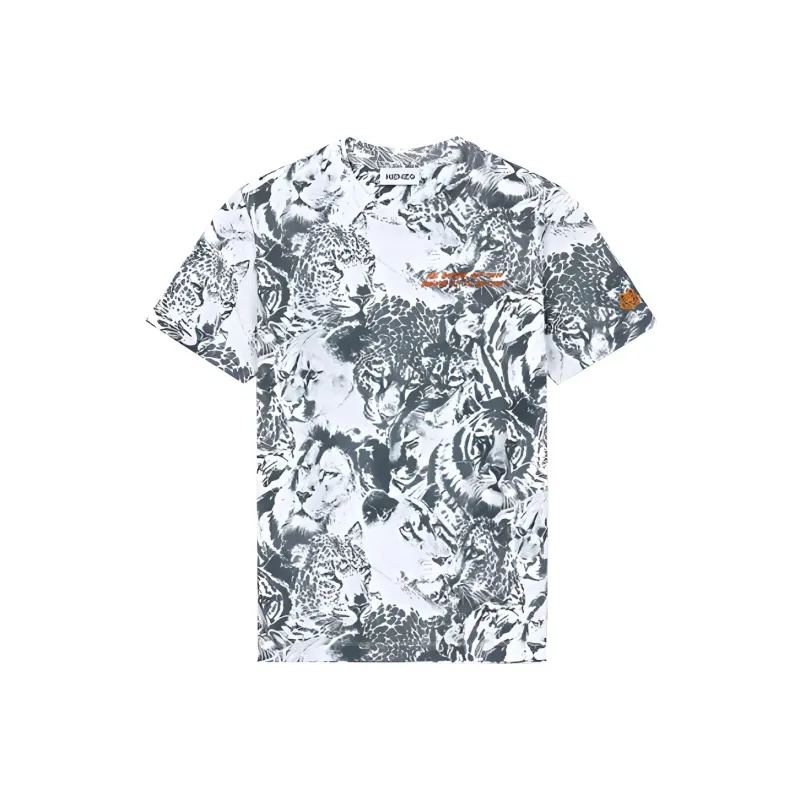 KENZO X Wwf Skate T-Shirt 'Black/White' From The Closet Of Lexie Liu-0