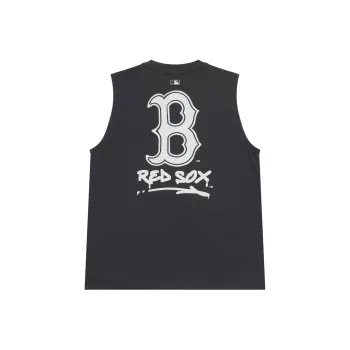 MLB Boston Red Sox Basic Collection SS25 Tank Top Unisex Charcoal Gray