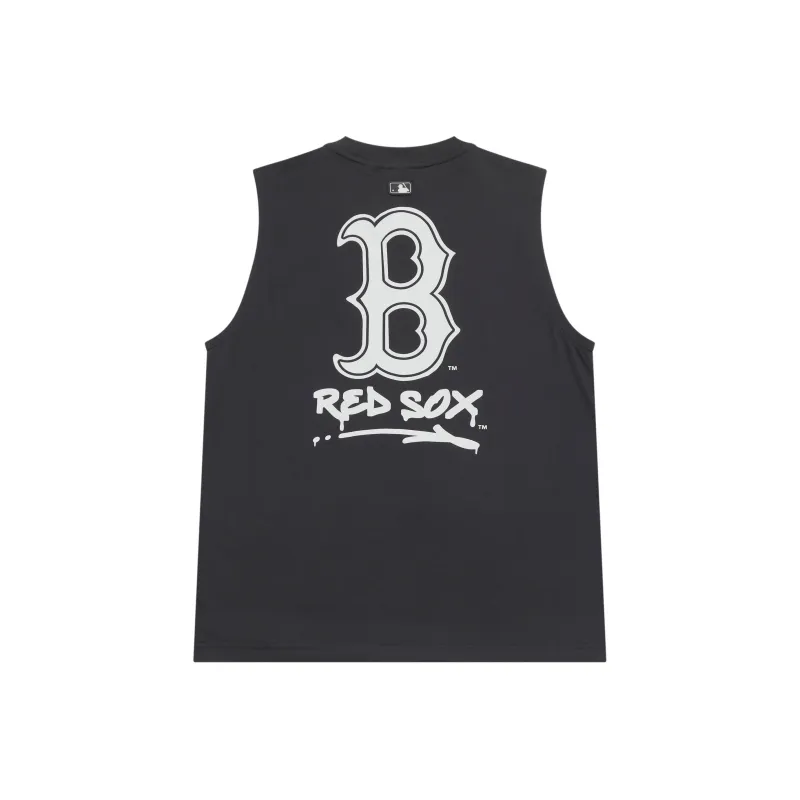 MLB Boston Red Sox Basic Collection SS25 Tank Top Unisex Charcoal Gray-0