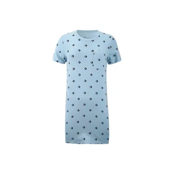 Converse T Shirts Women's Blue