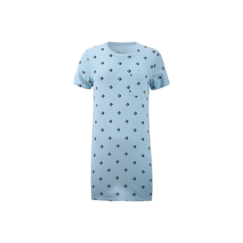 Converse T Shirts Women's Blue-0