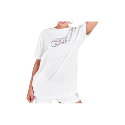 Nike T Shirts Women's White