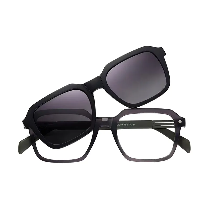 JUICE BABY TR/Memory Plastic Metal Square Sunglasses Unisex-6