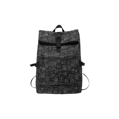 SUN EARTH &U Fabric Backpack Unisex Multicolor