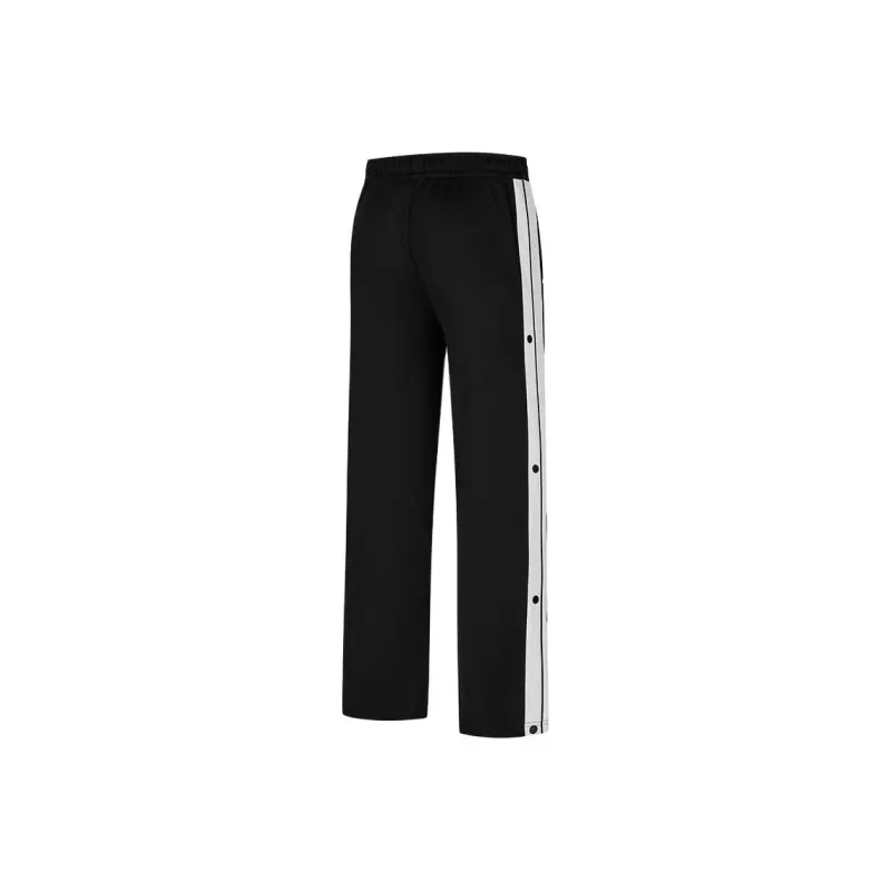 QIAODAN Men's Training Series Sports Pants Men's Black/Heron Plume Gray-1