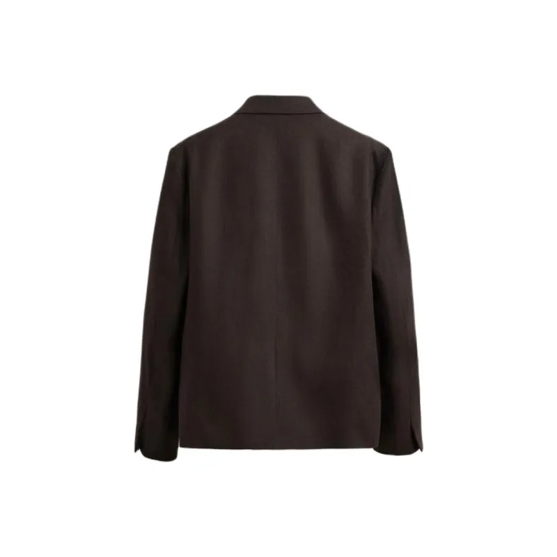 ZARA Business Suits Men Brown-1