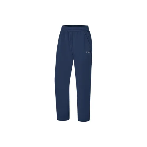 LiNing Fitness Series Casual Pants Men's Guangdong Blue