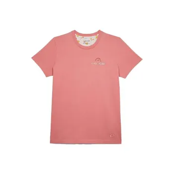 COACH T Shirts Women's Pink