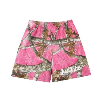 JUST VIBE Sports Shorts Unisex Pink