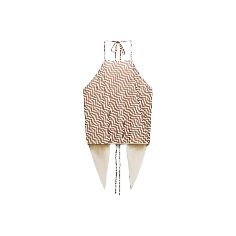 ZARA Tank Tops Women's Mint Green-0