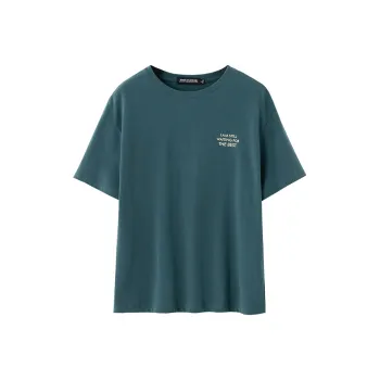 SOON FLOWER T Shirt Women's Seaweed Blue