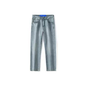 FAIRWHALE Jeans Unisex Light Blue