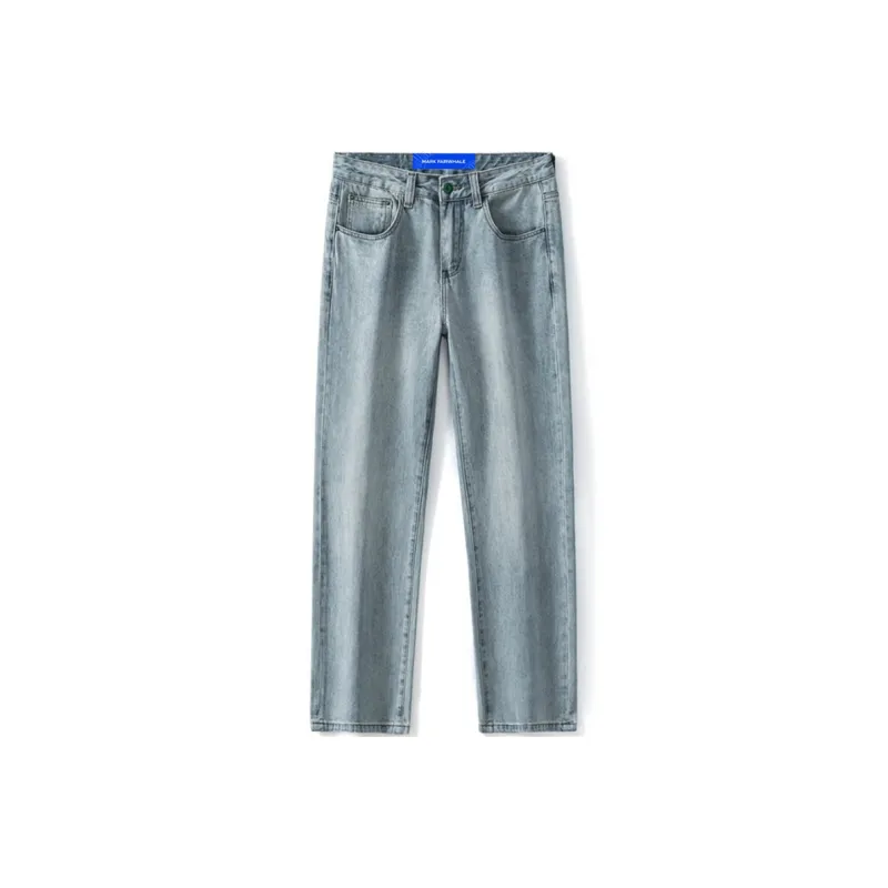 FAIRWHALE Jeans Unisex Light Blue-0