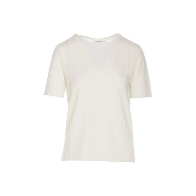 Lisa Yang Ari Cashmere T shirt-0