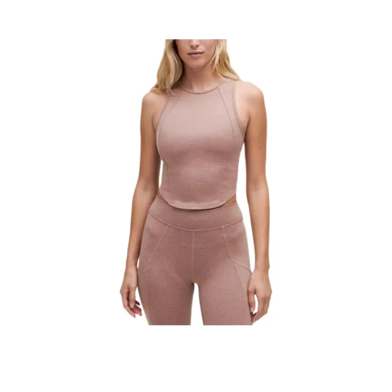 Lululemon SuededCrewneck Tank Tops Women's-8