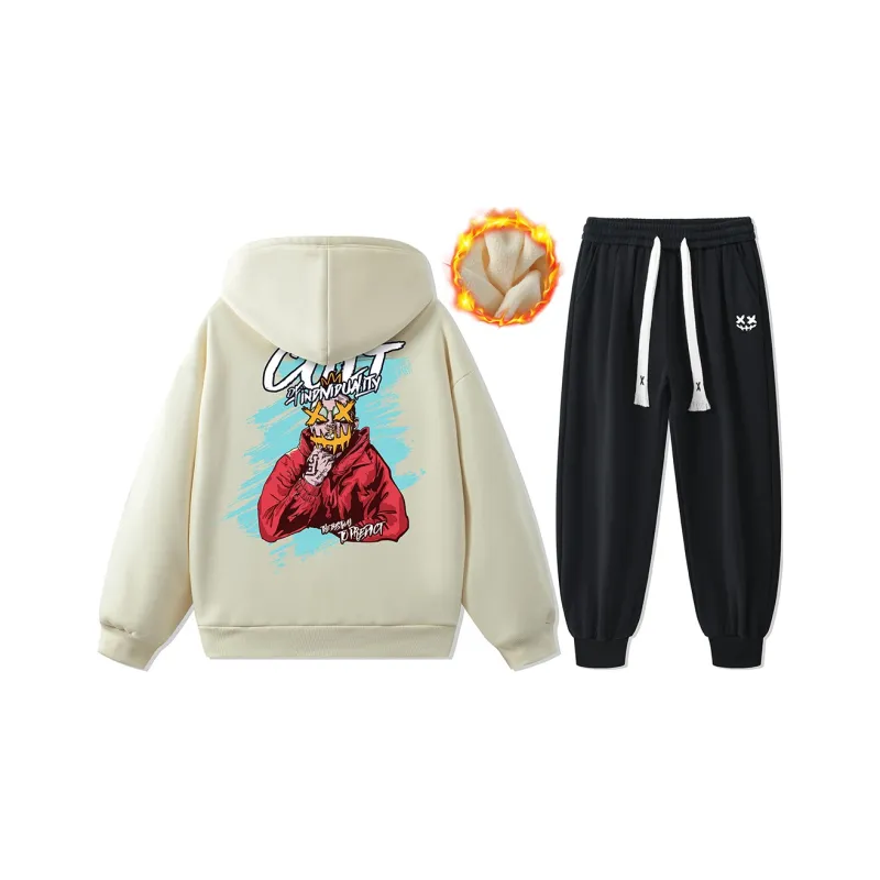 CULT OF INDIVIDUALITY Sweatshirt Set Unisex-21