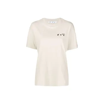 OFF WHITE SS22 T Shirts Women's Beige