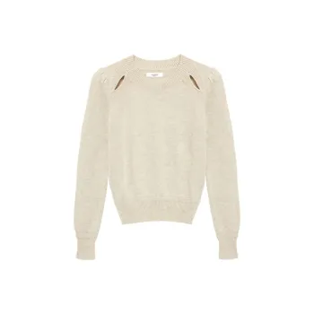 ISABEL MARANT FW22 Sweater Women's Light Gray