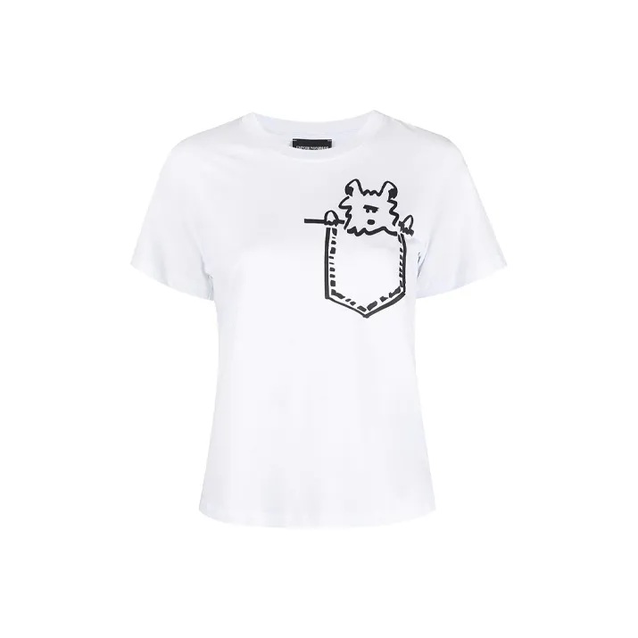 EMPORIO ARMANI T Shirts Women's White-0