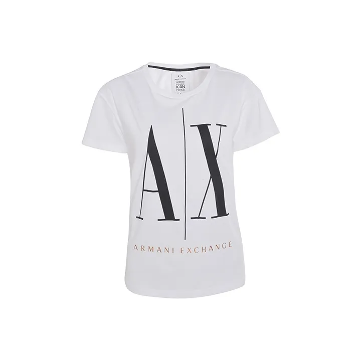 ARMANI EXCHANGE Logo Print T shirt-0