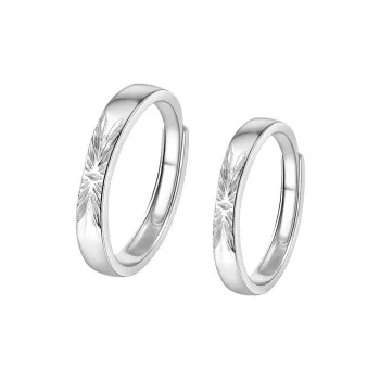 DAWO 999 Fine Silver Rings Unisex