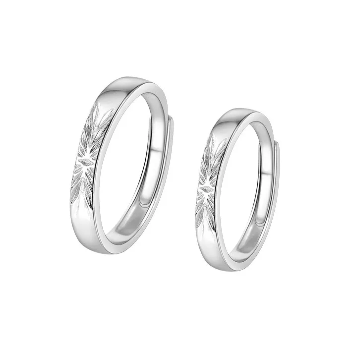 DAWO 999 Fine Silver Rings Unisex-0