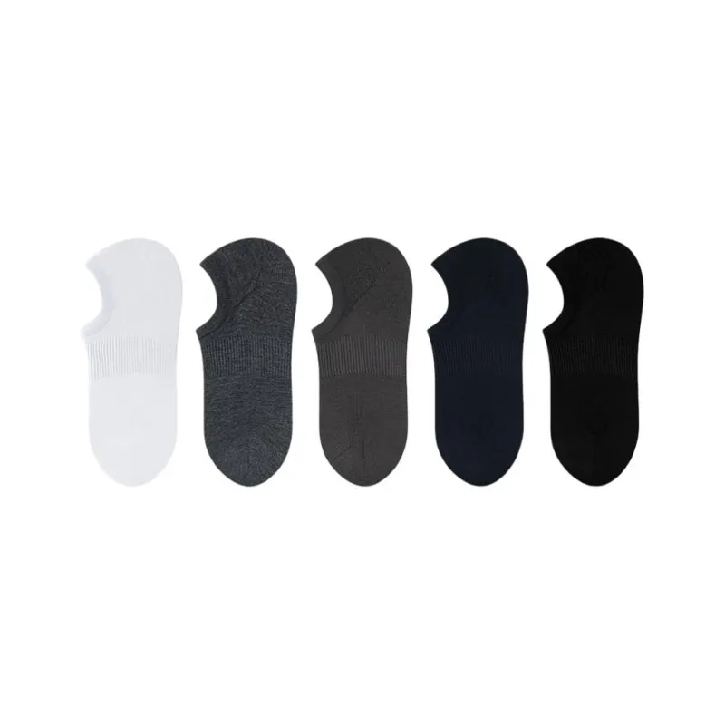 LUYOUYE No Show Socks Men's 5 Pack-12