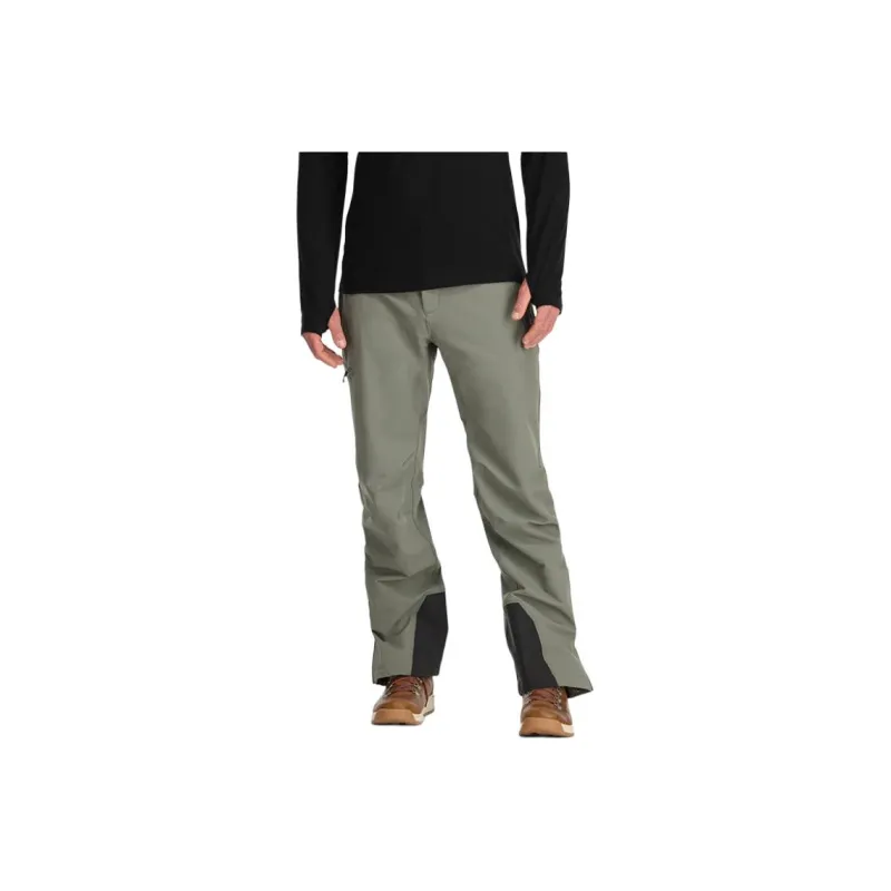 Outdoor Research Ski Pants Men's Asphalt Gray-0
