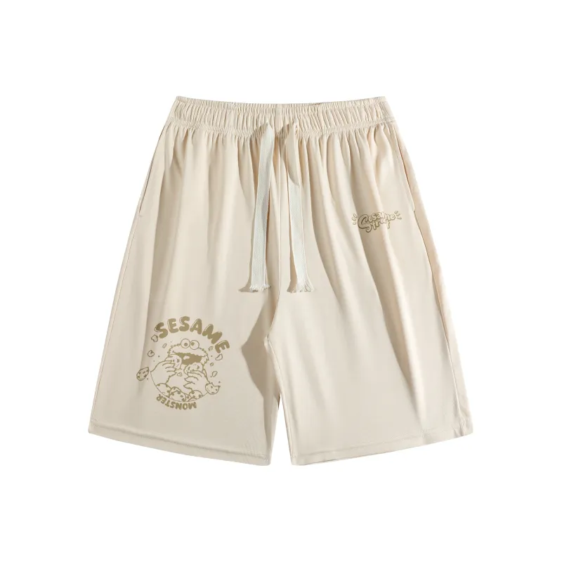 SESAME STREET Casual Shorts Unisex-15