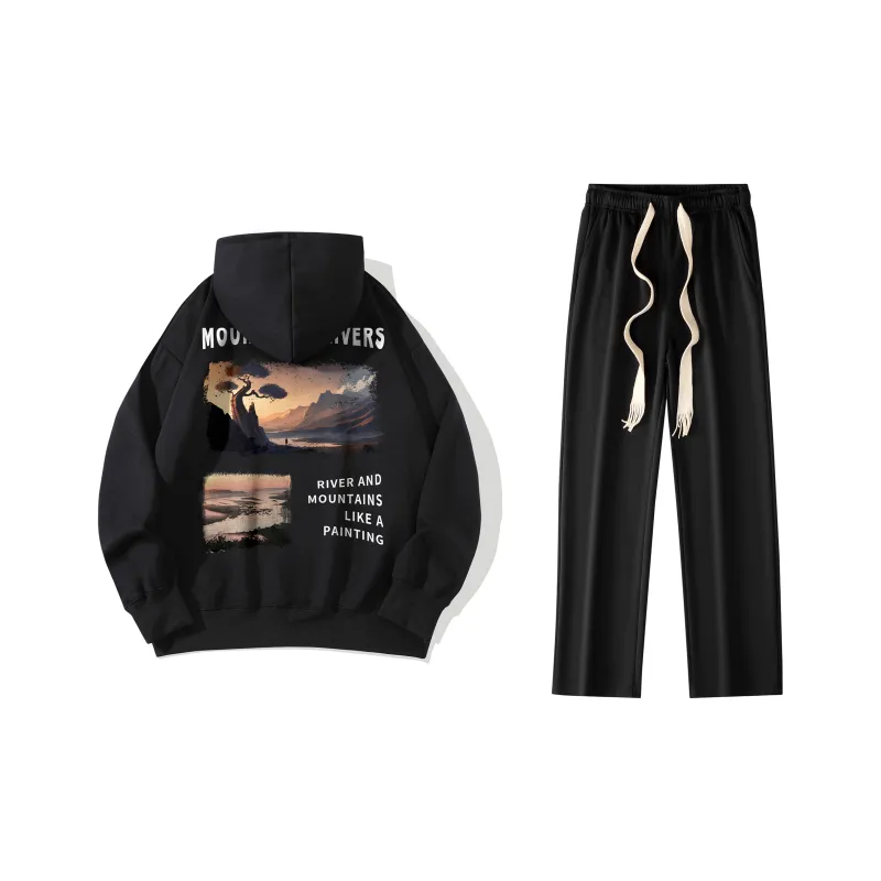 B.X Sweatshirt Sets Unisex-0