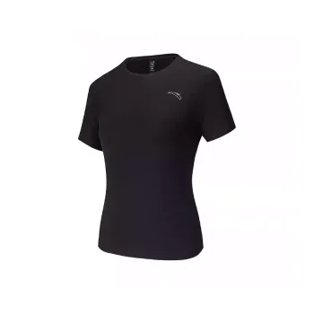 Anta Running Collection T Shirt Women's Basic Black