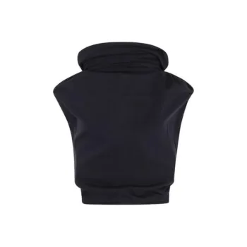 RICK OWENS Jersey Shroud Black
