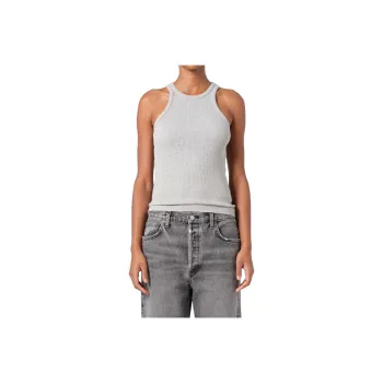AGOLDE Tank Tops Women's Gray
