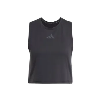 Adidas Free Shipping With AdiClub Power 3 Stripes Boxy Tank Top