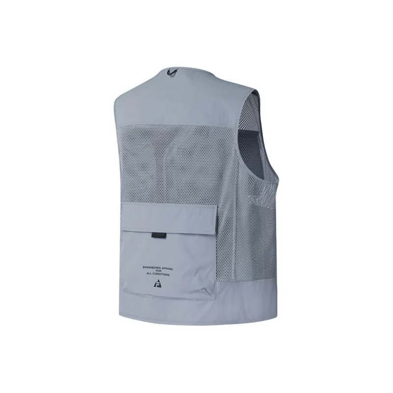FILA Athletics Vest Men's Heather Straw Gray-2