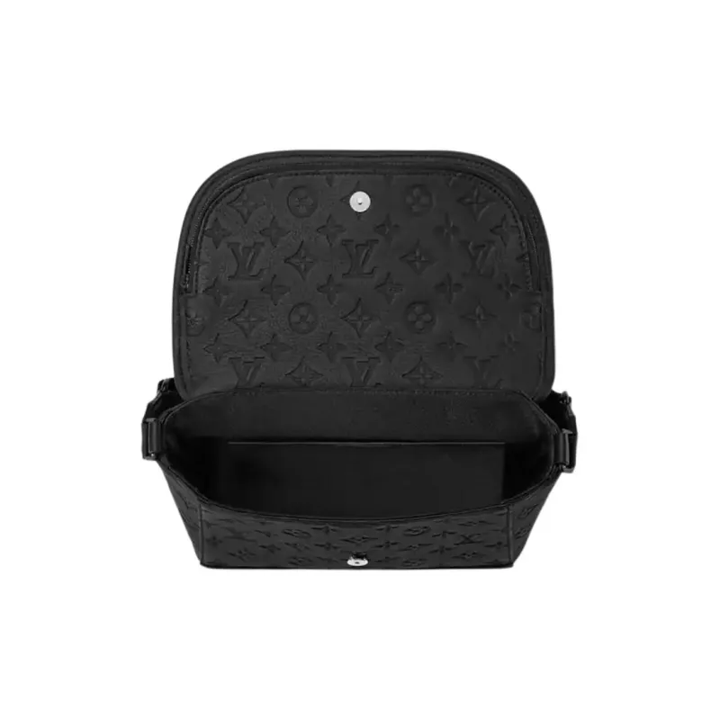 LOUIS VUITTON Pulse Messenger Printed Calfskin Xie Kai Xie Kai Crossbody Bag, Shoulder Bag Unisex Black-3