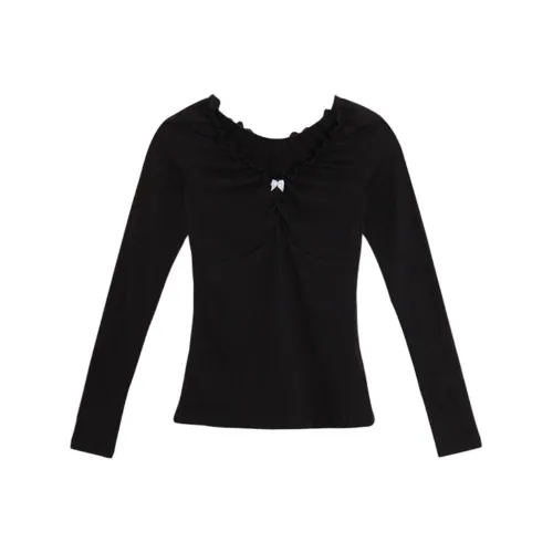 MUSTOFF T Shirts Women's Black
