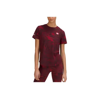 Lululemon T Shirts Women's Red