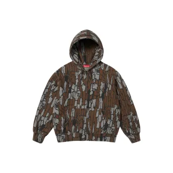 Supreme Work Zip Up Hooded Sweatshirt