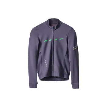 MAAP Level Thermal LS Jersey 2.0 Cycling Clothing Men's Blue Purple