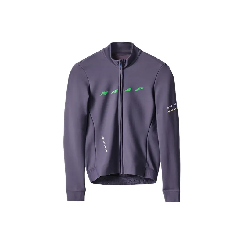 MAAP Level Thermal LS Jersey 2.0 Cycling Clothing Men's Blue Purple-0