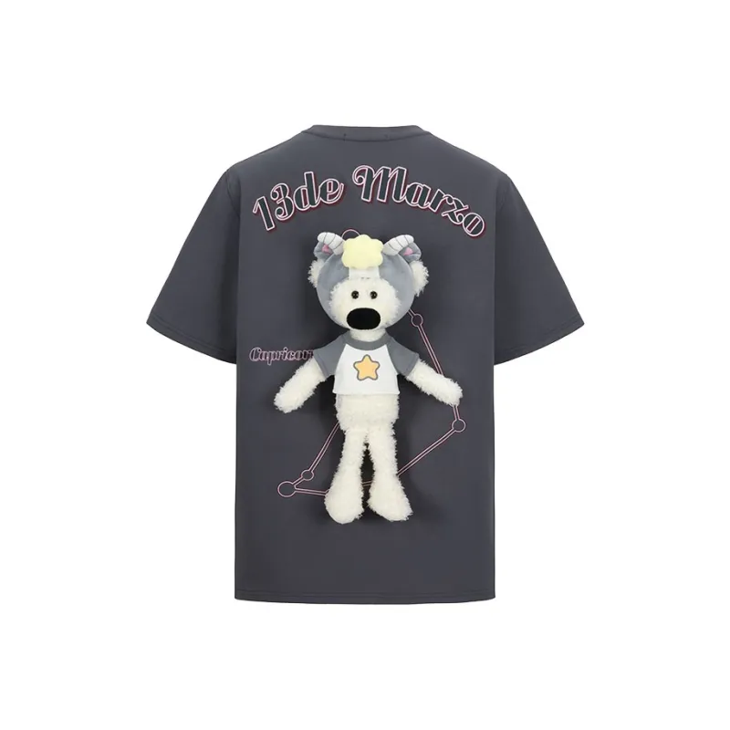 13 DEMARZO T Shirt Unisex Dark Gray-0