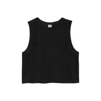 Victoria's Secret Tank Top Women's Pure Black