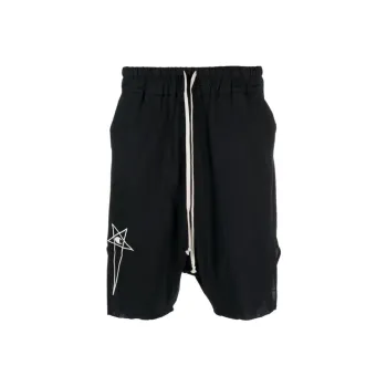RICK OWENS X Champion Drawstring Bermuda Shorts