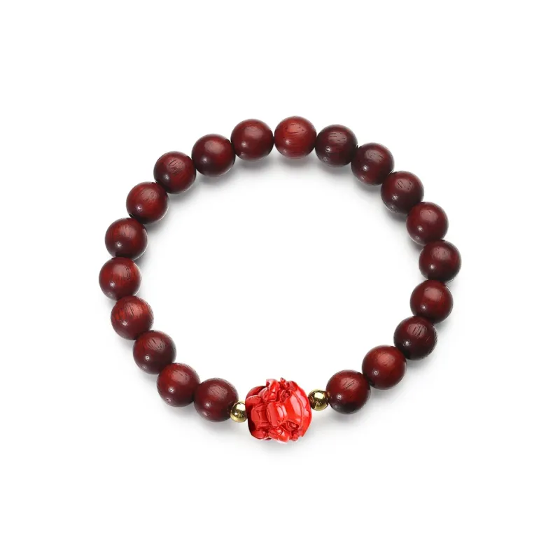 XIBAOCHUNHUA Bloodwood Bracelets Unisex-1