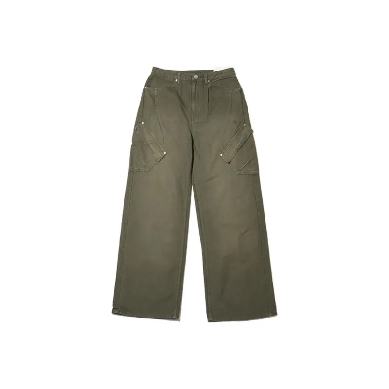 Jordan x Travis Scott FW24 Casual Pants Unisex Green-0
