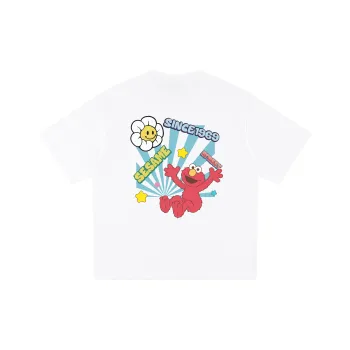 SESAME STREET [ELMO Collection] Short Sleeved T Shirts Unisex